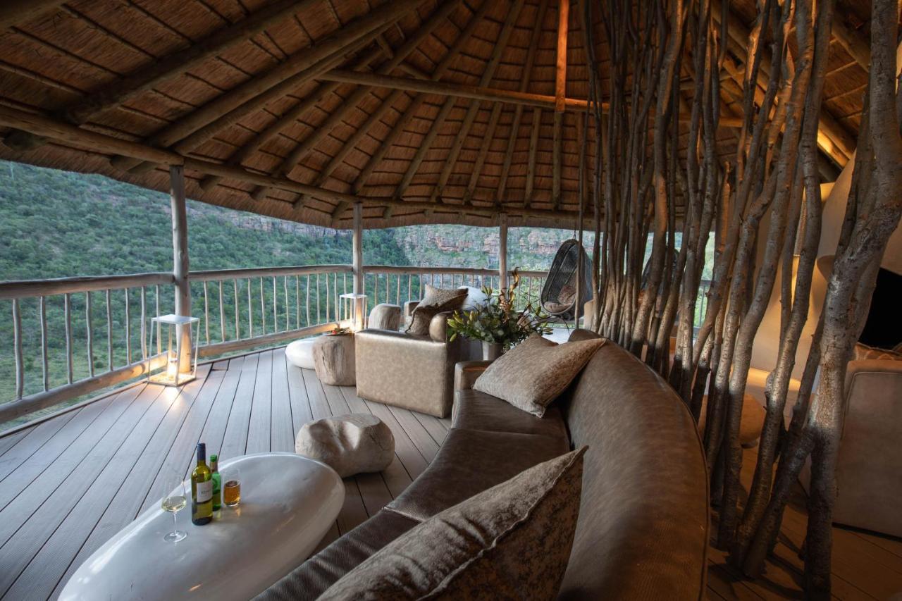 Clifftop Exclusive Safari Hideaway Welgevonden viltreservat Exteriör bild
