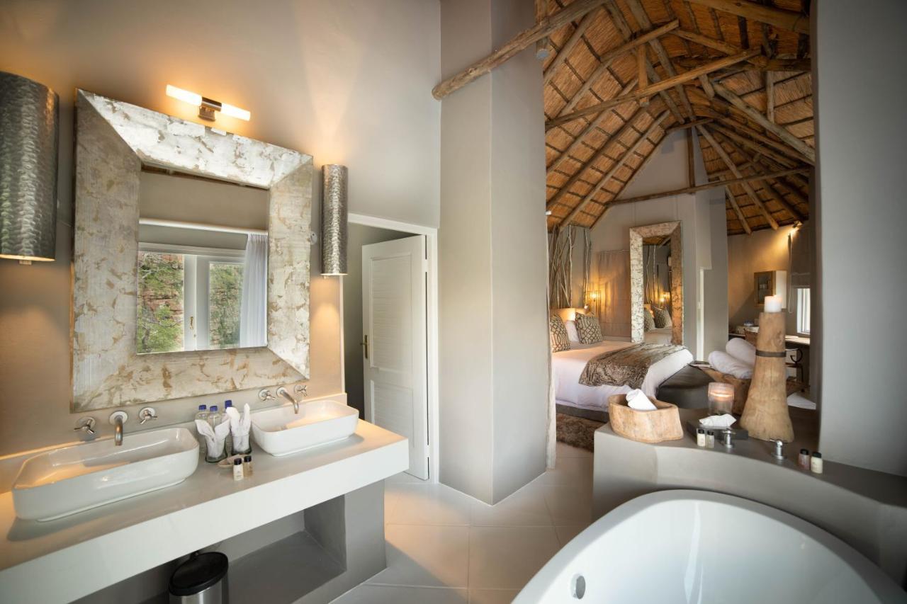 Clifftop Exclusive Safari Hideaway Welgevonden viltreservat Exteriör bild