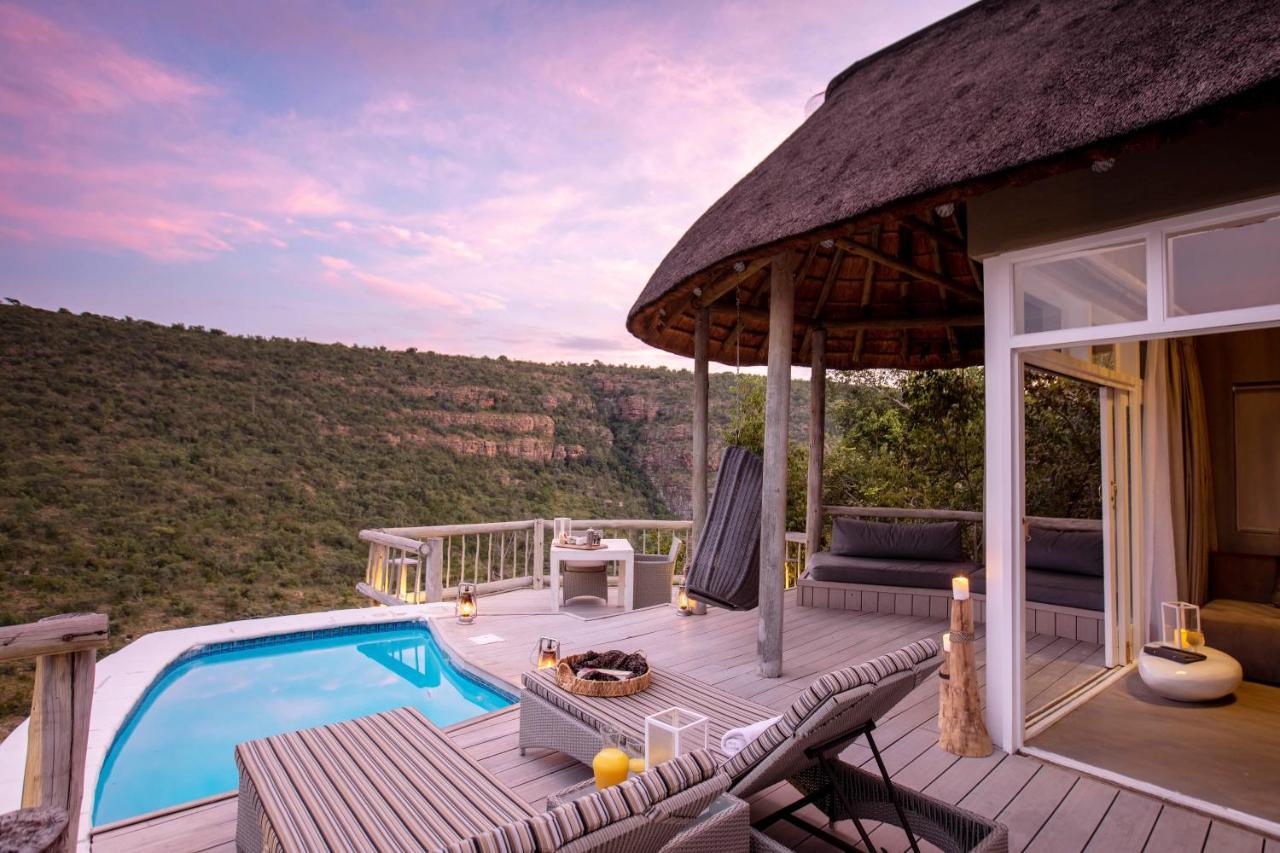 Clifftop Exclusive Safari Hideaway Welgevonden viltreservat Exteriör bild