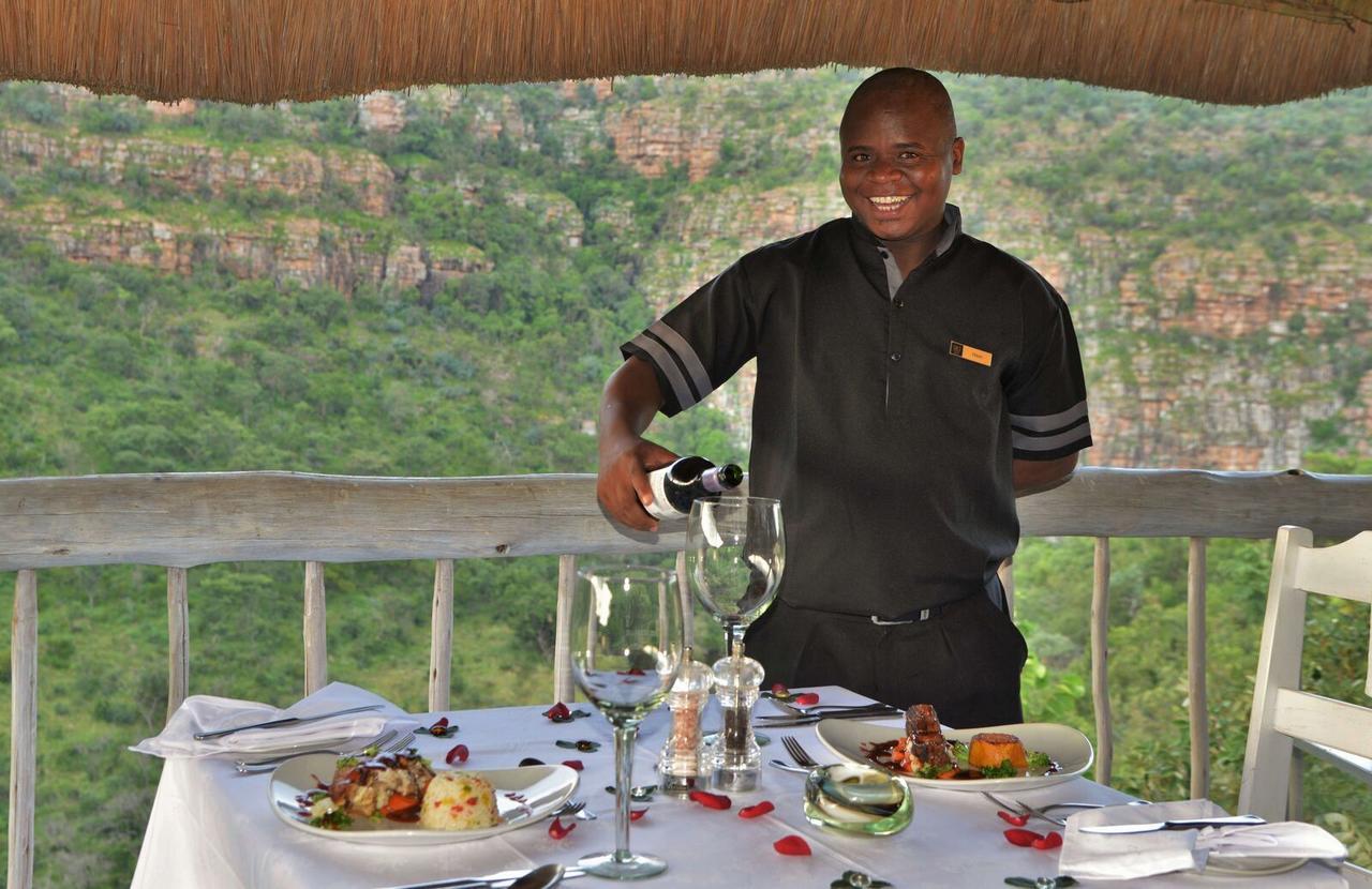 Clifftop Exclusive Safari Hideaway Welgevonden viltreservat Exteriör bild